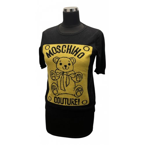 Pre-owned Moschino Cashmere Jumper In Black