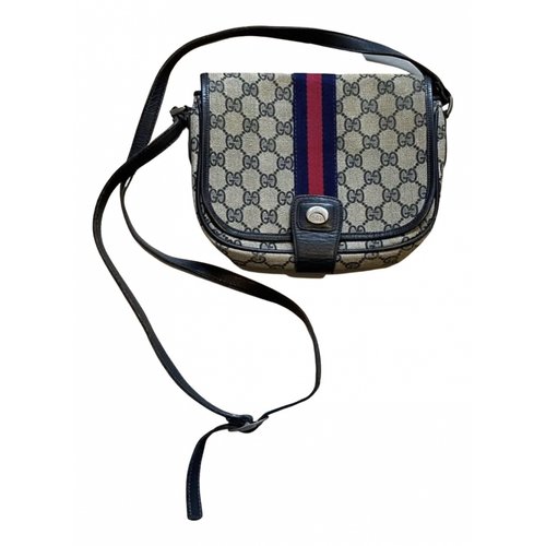 Pre-owned Gucci Leather Crossbody Bag In Multicolour