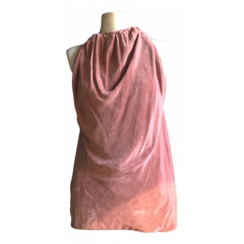 Pre-owned Rick Owens Tunic In Pink