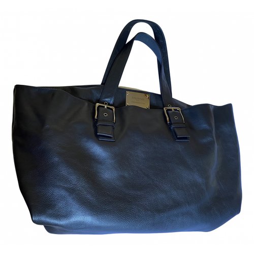 Pre-owned Pierre Balmain Leather Handbag In Black