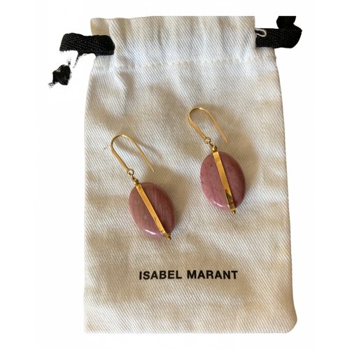 Pre-owned Isabel Marant Earrings In Pink