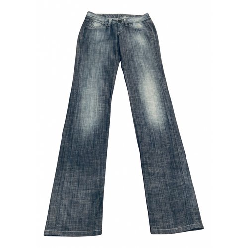 Pre-owned Pepe Jeans Straight Jeans In Blue