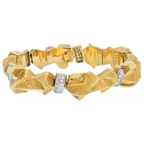 Pre-owned David Webb Yellow Gold Bracelet In Other