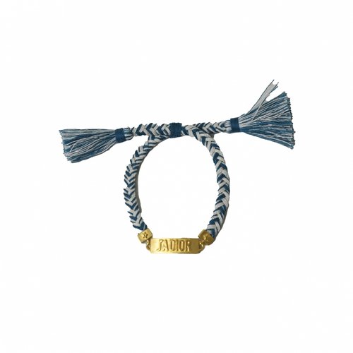 Pre-owned Dior Bracelet In Blue