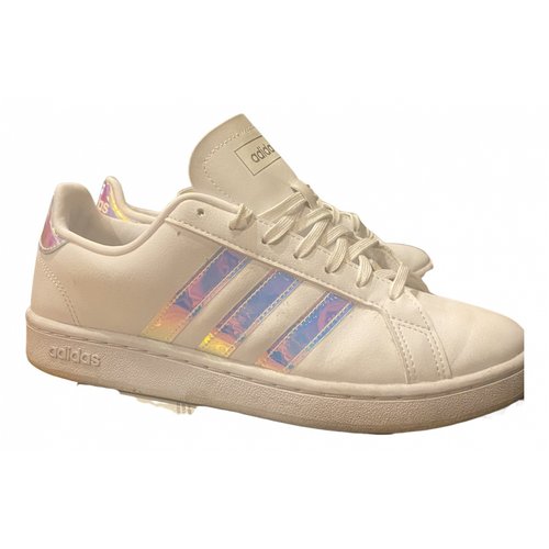 Pre-owned Adidas Originals Leather Trainers In White
