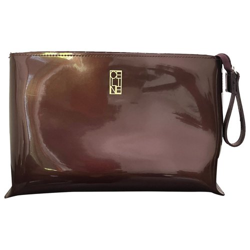 Pre-owned Celine Clutch Bag In Brown