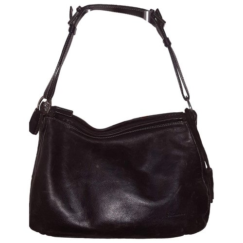 Pre-owned Blumarine Leather Handbag In Brown