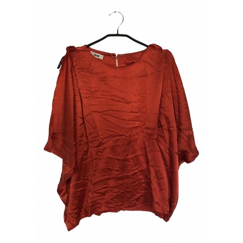 Pre-owned Acne Studios Silk Blouse In Red