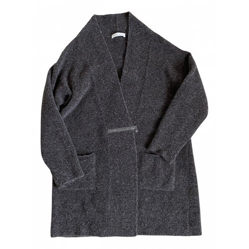 Pre-owned Fabiana Filippi Wool Coat In Grey