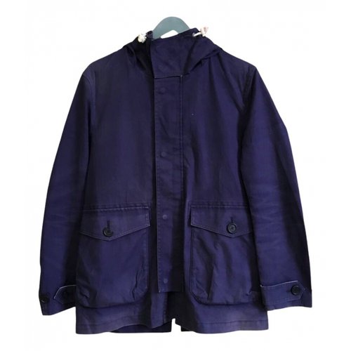 Pre-owned Burberry Parka In Blue