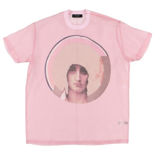 Pre-owned Givenchy Silk T-shirt In Pink