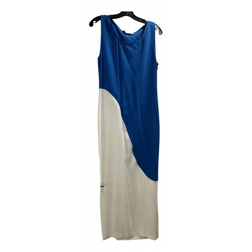 Pre-owned Emilio Pucci Maxi Dress In Blue