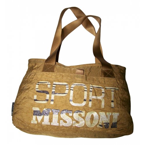Pre-owned Missoni Handbag In Gold