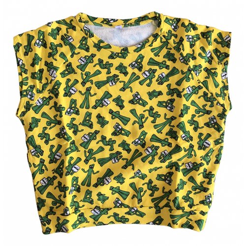 Pre-owned Moschino Top In Green
