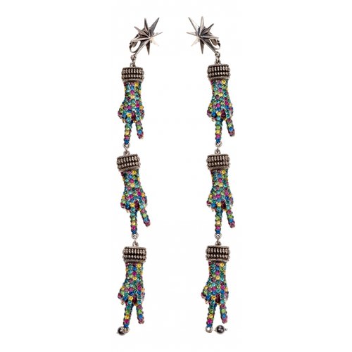 Pre-owned Gucci Flora Earrings In Multicolour