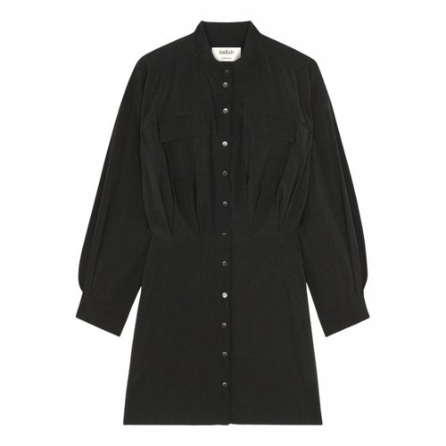 Pre-owned Ba&sh Spring Summer 2021 Mini Dress In Black