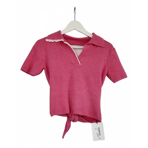 Pre-owned Jacquemus Polo In Pink