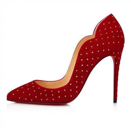 Pre-owned Christian Louboutin Heels In Red