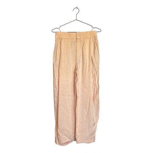 Pre-owned Chloé Large Pants In Pink