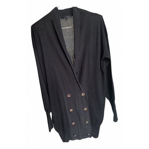 Pre-owned Gucci Cashmere Cardigan In Black