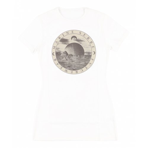 Pre-owned Marine Serre T-shirt In White