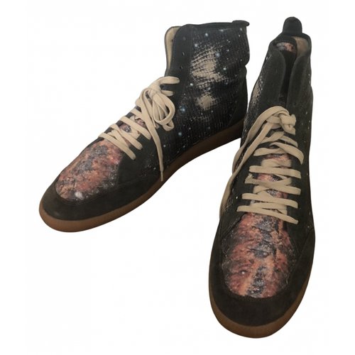 Pre-owned Maison Margiela Replica High Trainers In Other