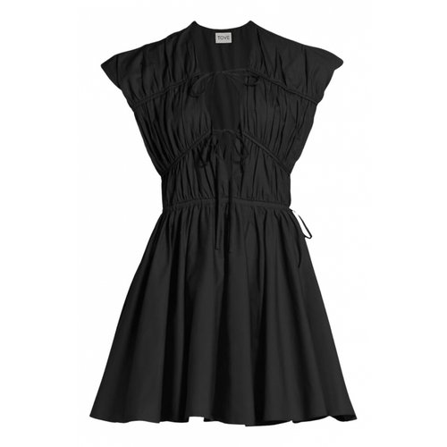 Pre-owned Tove Mini Dress In Black