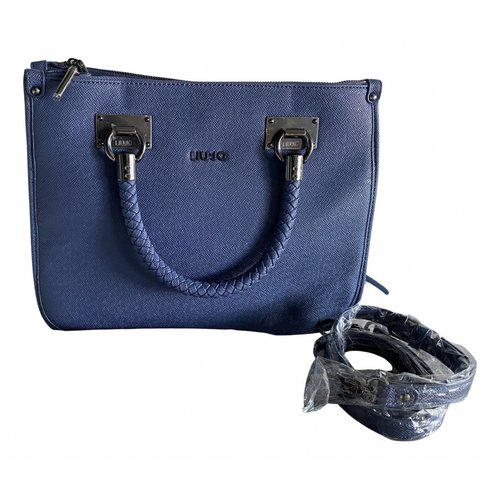 Pre-owned Liujo Cloth Handbag In Blue