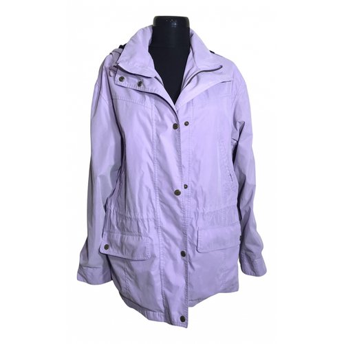 Pre-owned Barbour Jacket In Purple