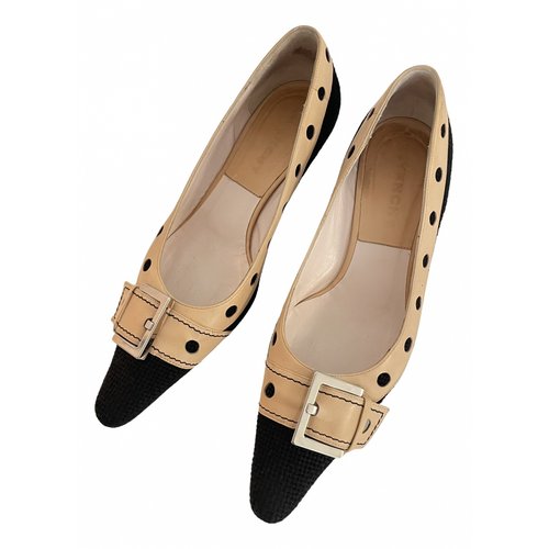 Pre-owned Givenchy Leather Heels In Beige