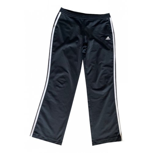 Pre-owned Adidas Originals Straight Pants In Anthracite