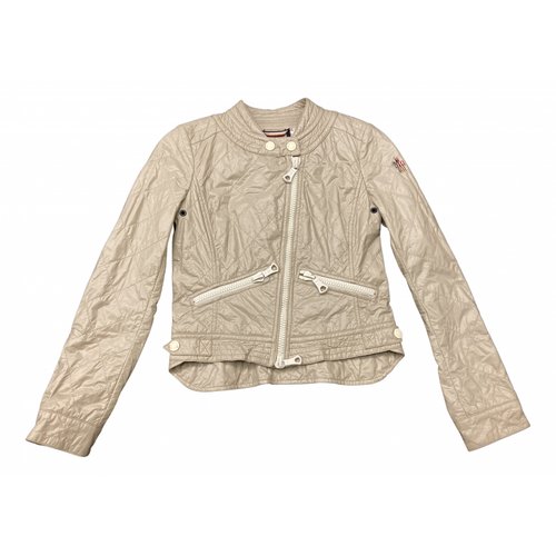 Pre-owned Moncler Classic Jacket In Beige