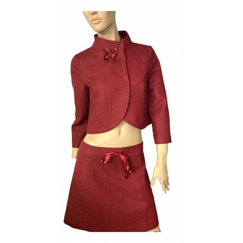 Pre-owned Max & Co Skirt In Red