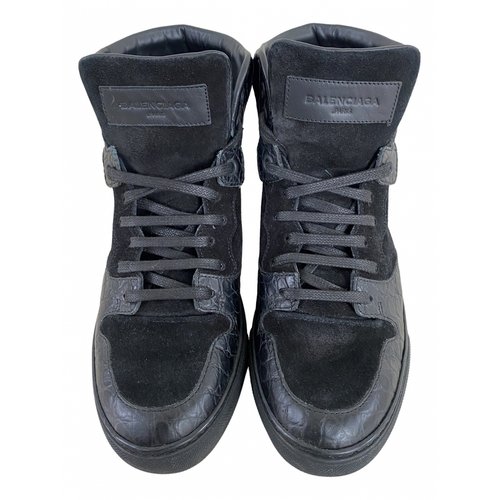 Pre-owned Balenciaga Trainers In Black