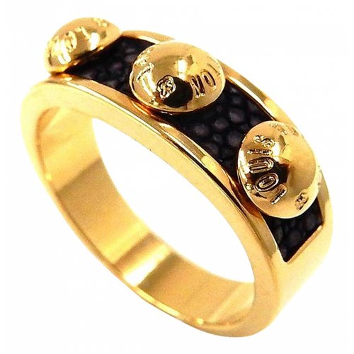 Pre-owned Louis Vuitton Ring In Gold