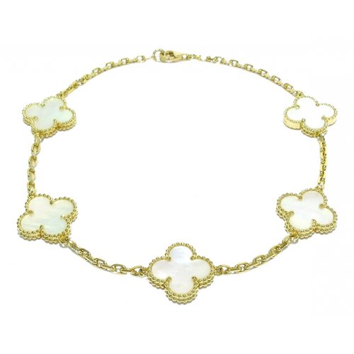 VAN CLEEF & ARPELS VINTAGE ALHAMBRA YELLOW GOLD BRACELET