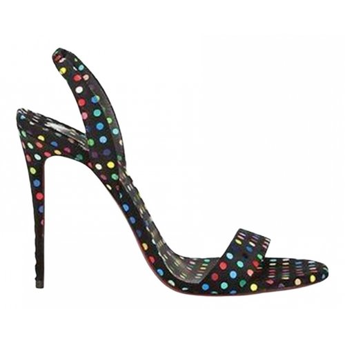 Pre-owned Christian Louboutin Sandals In Multicolour