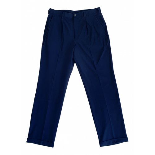 Pre-owned Nike Trousers In Navy
