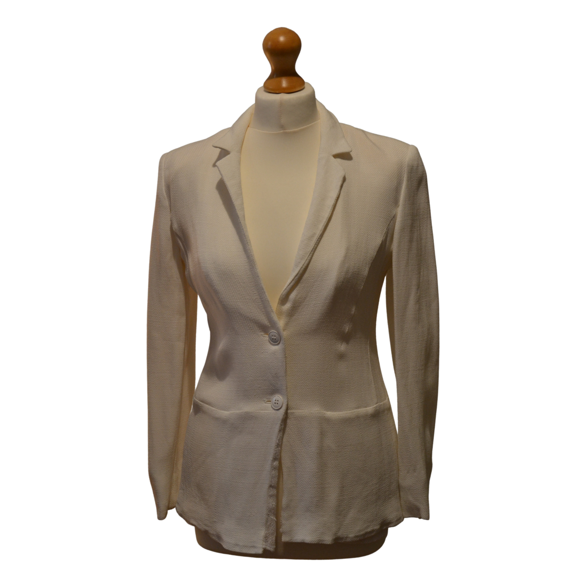 Non Signé / Unsigned Linen blazer