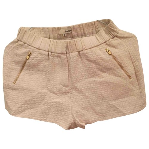 Pre-owned Ba&sh Short Pants In Beige