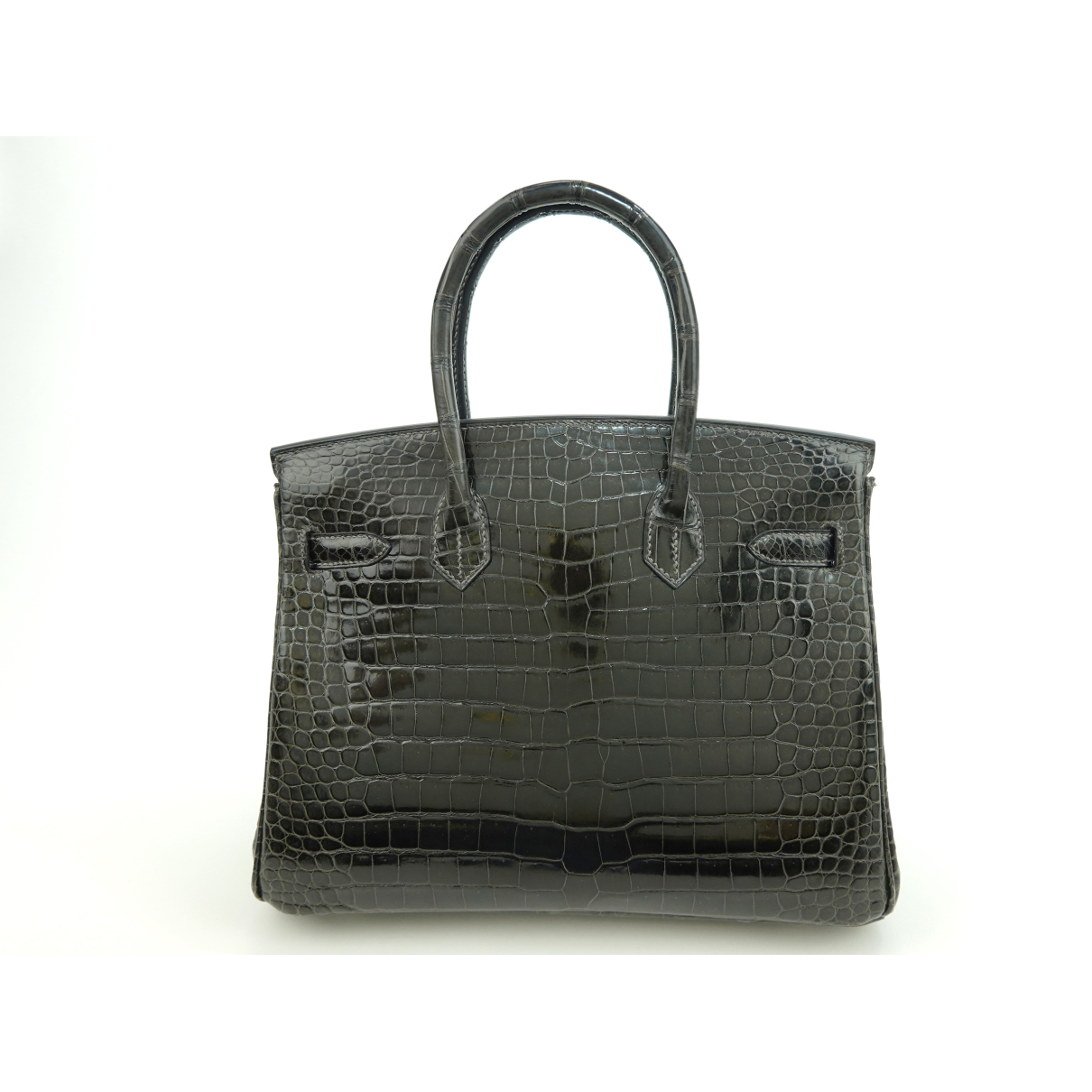 Black Birkin 30 Leather Handbag