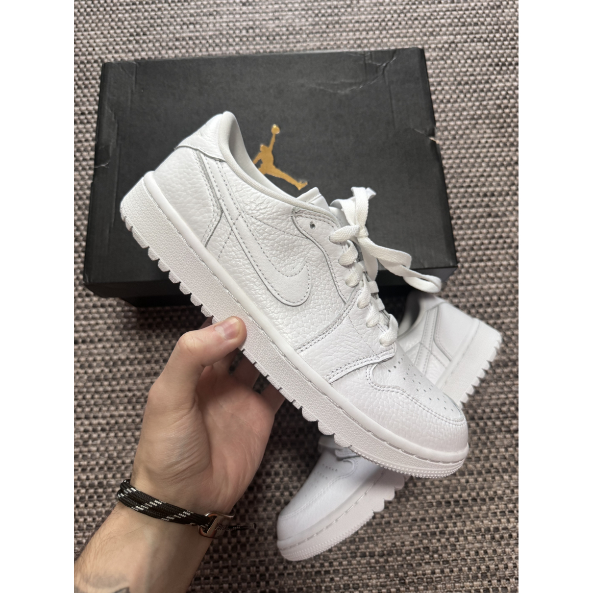 White Air Leather Low Trainers
