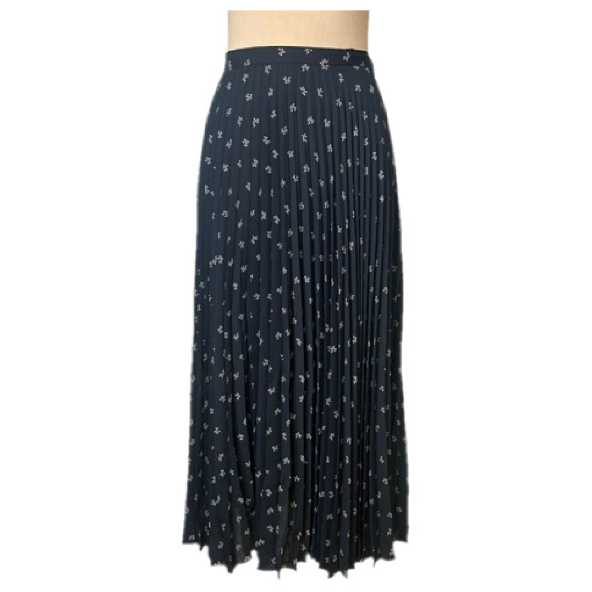 Black Mid-length Skirt
