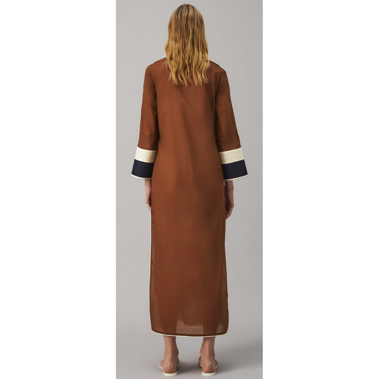 Brown Mid-length Dress