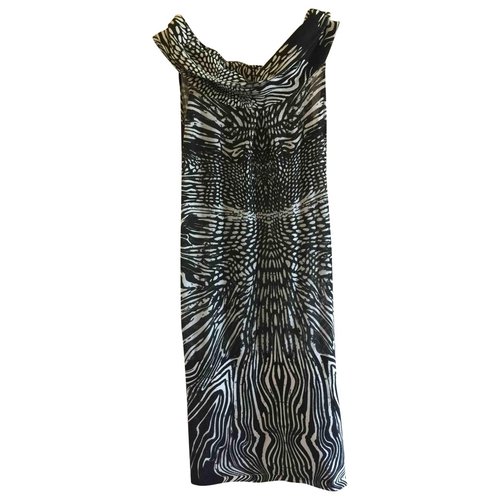 Pre-owned Byblos Mid-length Dress In Brown