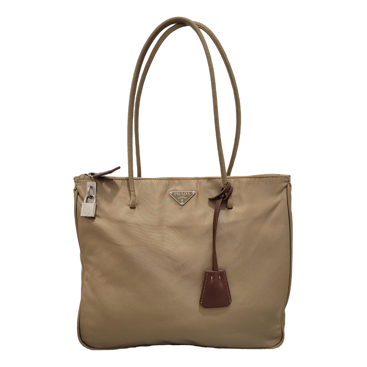 brown vintage prada bag