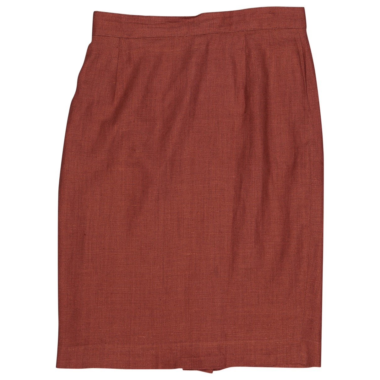 Dior Linen mid-length skirt