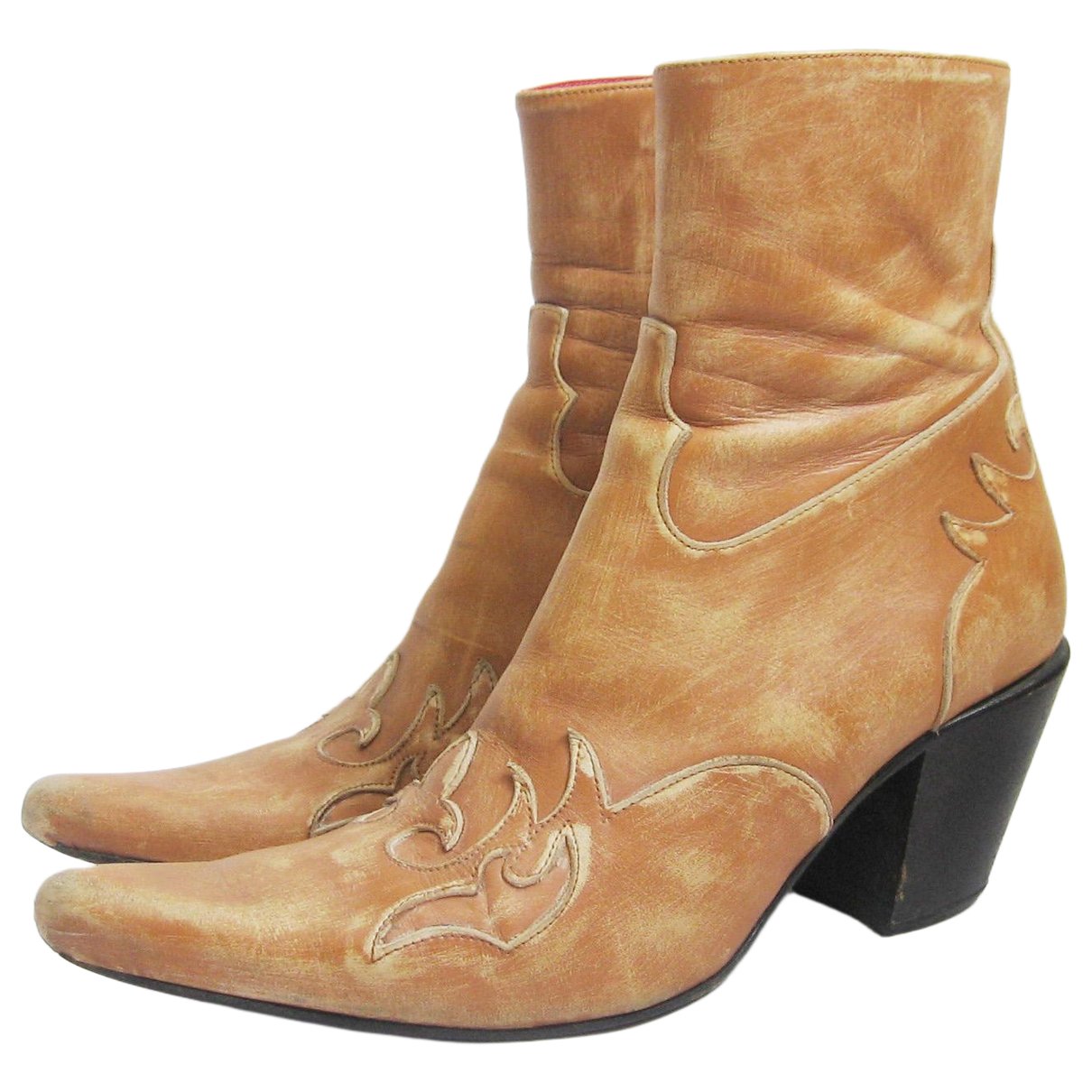 Free Lance Leather cowboy boots