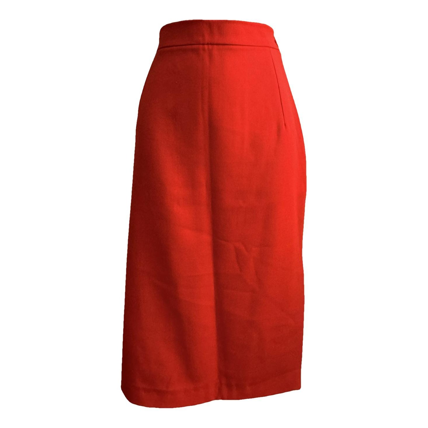 Non Signé / Unsigned Mid-length skirt