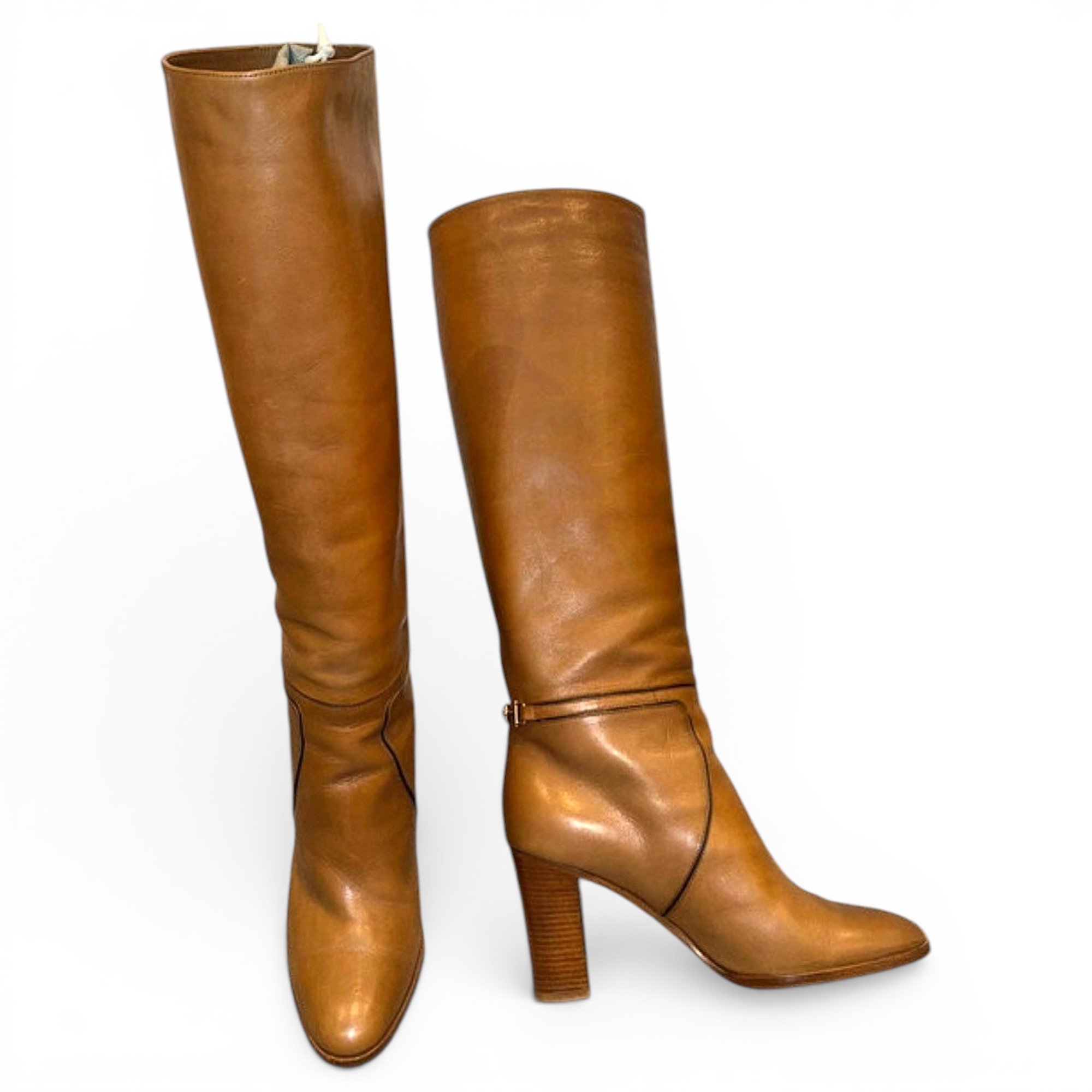 Celine Claude leather boots
